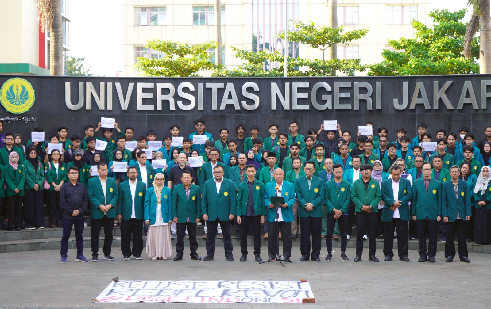 Sivitas UNJ Sampaikan Seruan Moral Rawamangun untuk Keutuhan